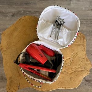 CHI Cherry Travel Kit (Hair Straighter & Blow Dryer)